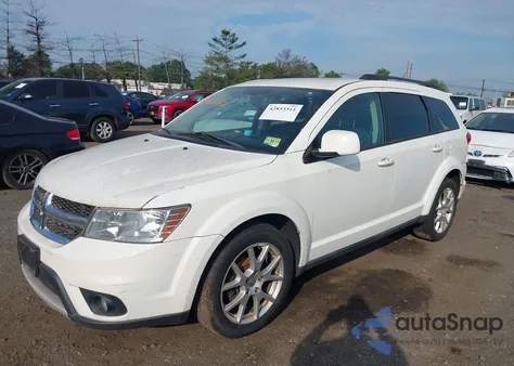 2012 Dodge Journey Sxt из США, поврежденный, VIN 3C4PDCBG0CT206649